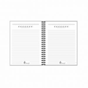 Caderno Anotações Médio 17 X 24 Cm