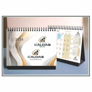 Calendário De Mesa Personalizado Premium Grande