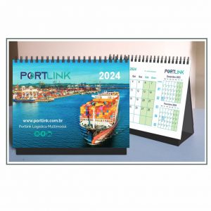 Calendário De Mesa Premium Grande, 20Cmx15Cmx9Cm – Lp.2805