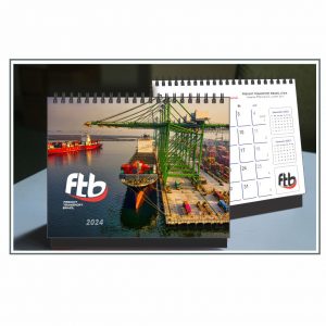 Calendário De Mesa Premium Grande, 20Cmx15Cmx9Cm – Lp.2805
