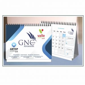 Calendário De Mesa Premium Grande, 20Cmx15Cmx9Cm – Lp.2805