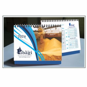 Calendário De Mesa Personalizado Premium Grande