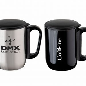 Caneca Inox, Parede Dupla, 230 Ml – Bx.22681