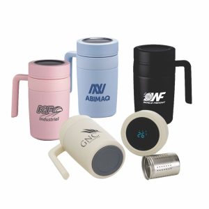 Caneca Térmica Inox, 500 Ml – Bx.14681