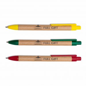 Caneta Ecológica Papelão Elementos Coloridos – Bx.70000