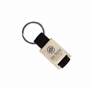 Chaveiro Metal Fosco E Poliéster – As.8050