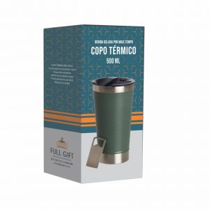 Copo Térmico, Inox, 500 Ml – Bx.54681-L