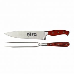 Estojo Luxo Churrasco, 2 Peças, Personalizado