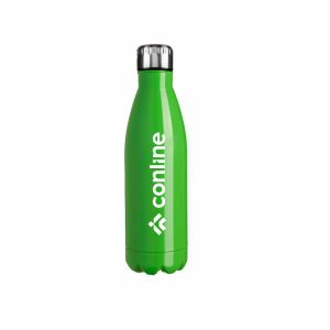 Garrafa Inox Brilhante, 750 Ml, Personalizada