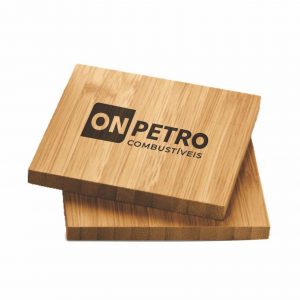 Kit Porta Copos Bambu, 4 Peças – Sp.76939