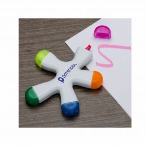 Marca Texto Ameba 5 Pontas E Cores