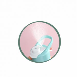 Squeeze Plástico Bicolor, Borrifador, 650 Ml