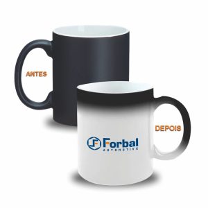 CANECA MÁGICA, CERÂMICA, 350 ML, PERSONALIZADA