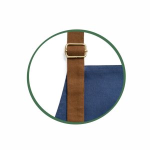 Avental 100% Algodão, Fivelas Metálicas, 3 Bolsos – Sp.31899