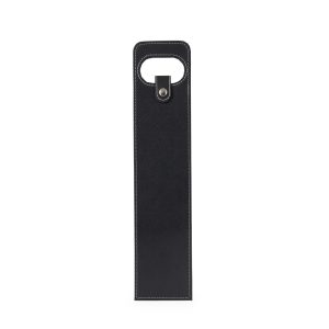 Porta Vinho Personalizado Em Couro Sintético