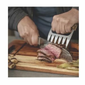 Garra Churrasco, Inox E Pega De Madeira – Bx.49051