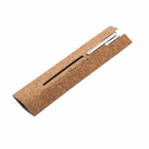 Caneta Executiva Metal Roller Reciclada, Cortiça