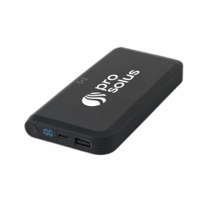 Power Bank Personalizado 10000Mah Com Carregamento Wireless