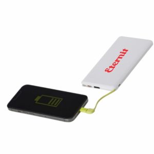 Power Bank Personalizado 10000Mah Com Indicador Led