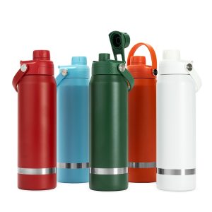 Garrafa Térmica Inox 304 800Ml Com Alça