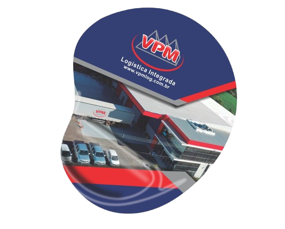 Mouse pad ergonômico em neoprene personalizado
