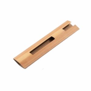Caneta Executiva Roller, Inox E Bambu